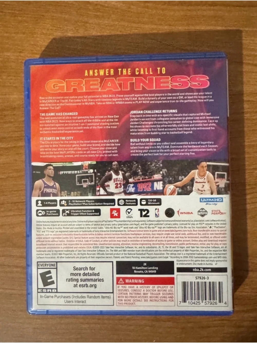 NBA 2K23 PS5 Game